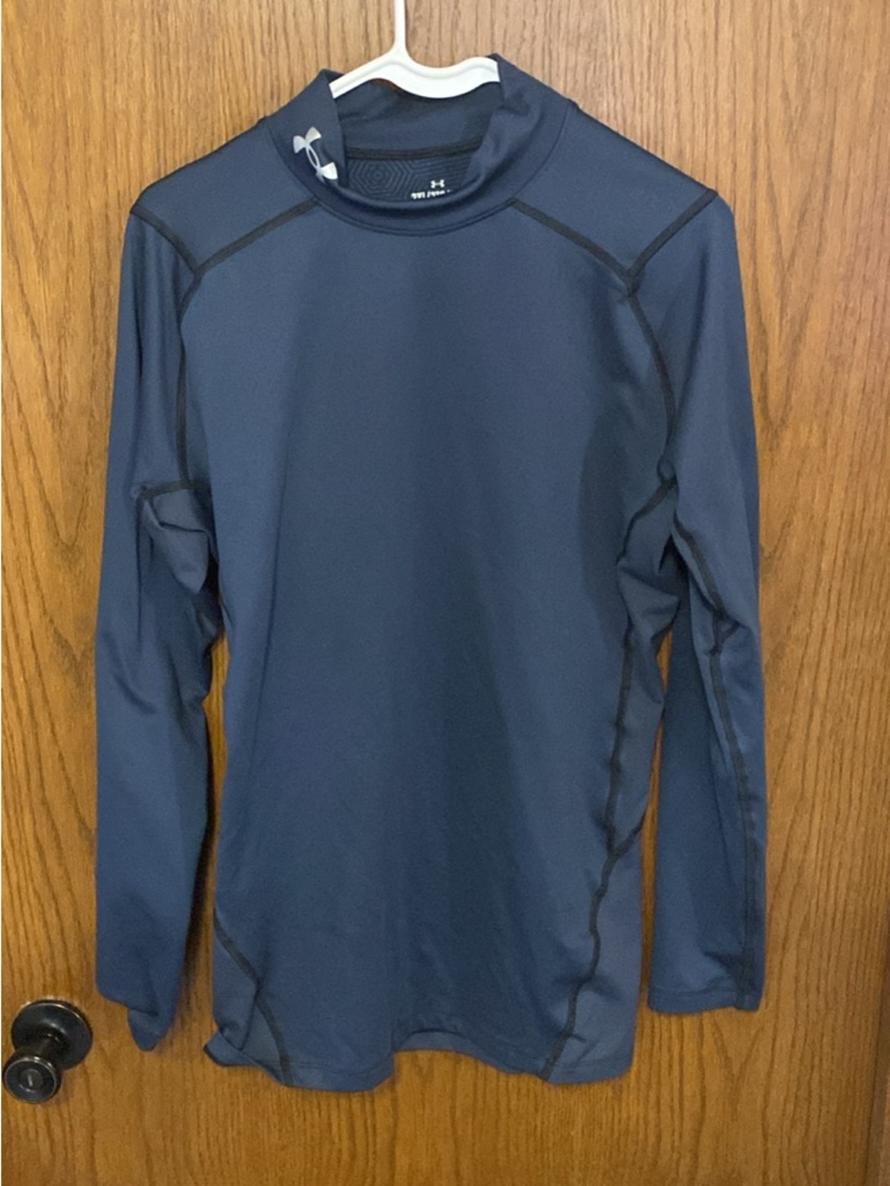 Under Armour Navy Blue Long Sleeve Compression Shirt